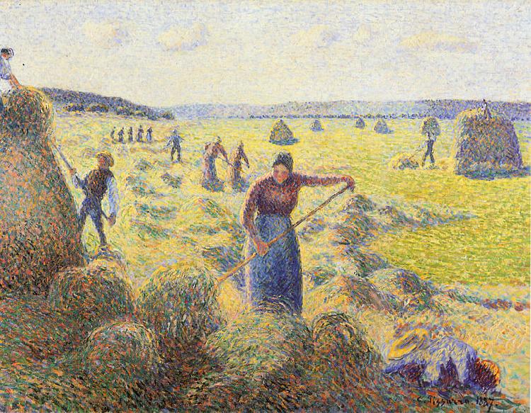 Camille Pissarro La Recolte des Foins Eragny